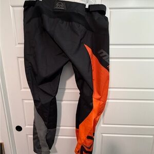 Men's Black and Gray Qualifier Racing Pants